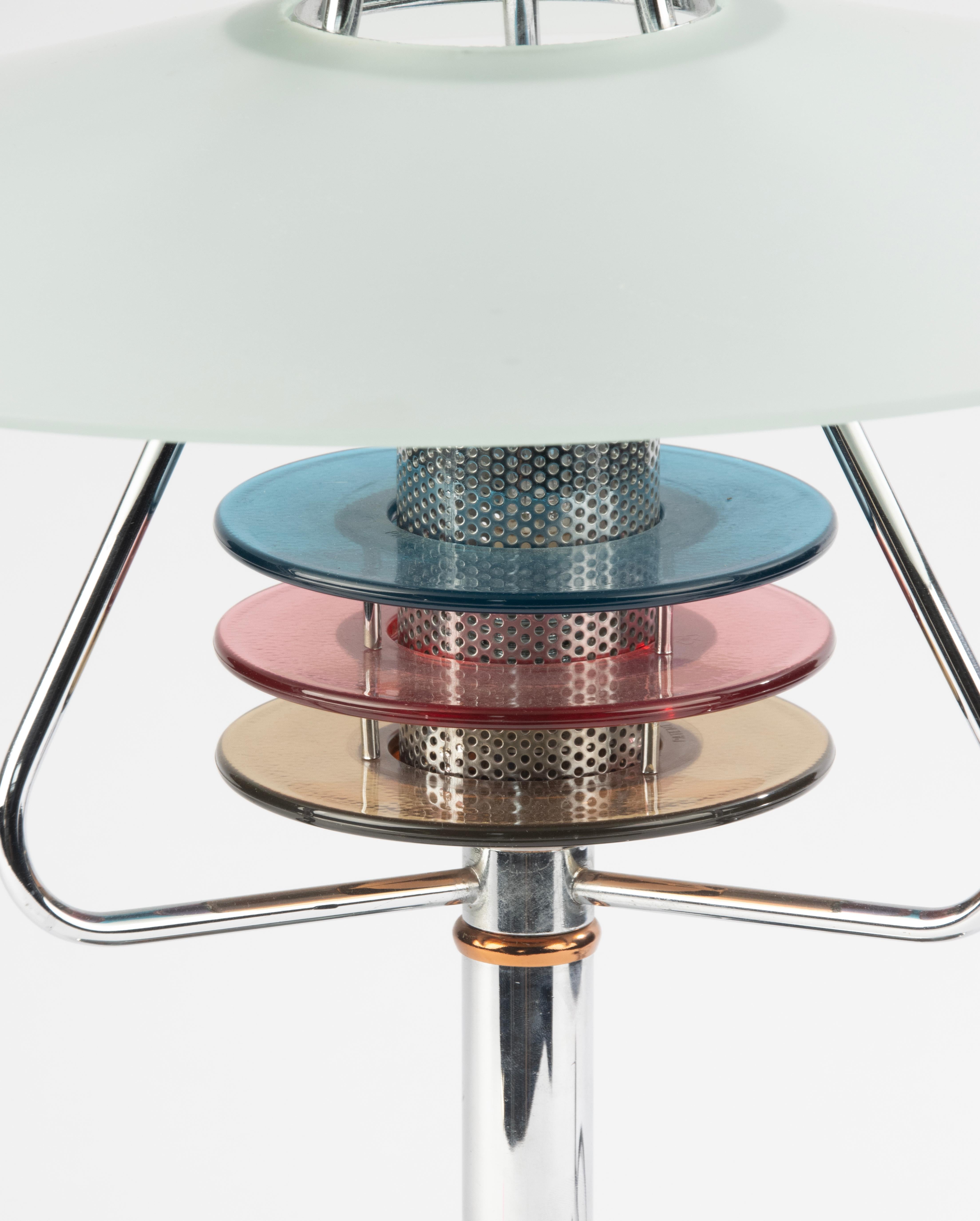 Post-Modern Late 20th Century Table Lamp - Memphis Style - Neukro Menden Germany