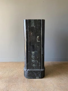 Late 20th Century Tessellated Stone Pedestal