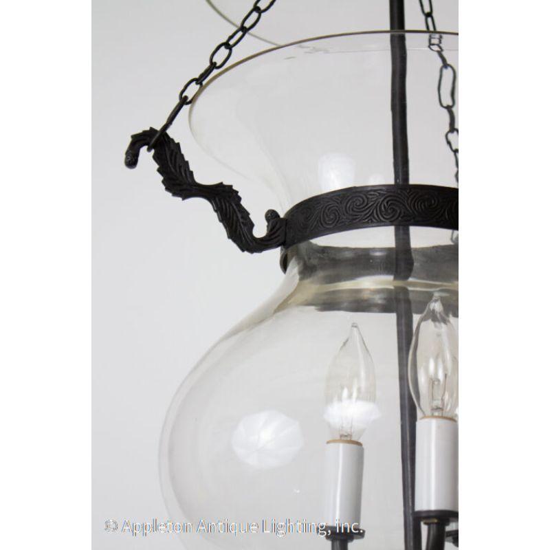 Anglo-Indian Late 20th Century Traditional Bell Jar Lantern