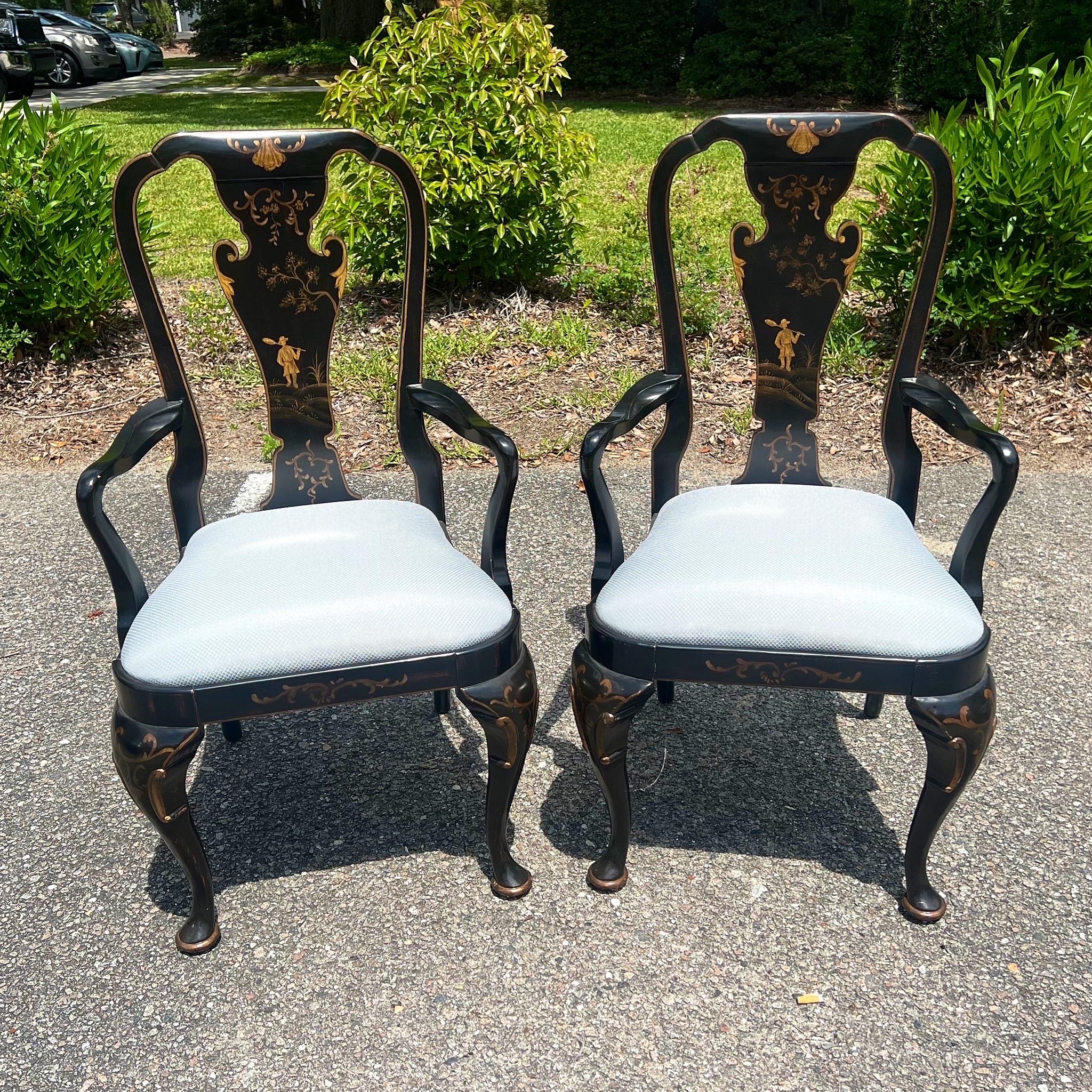 Late 20th Century Vintage Baker Furniture Knapp & Tubbs Chinoiserie Ch 5