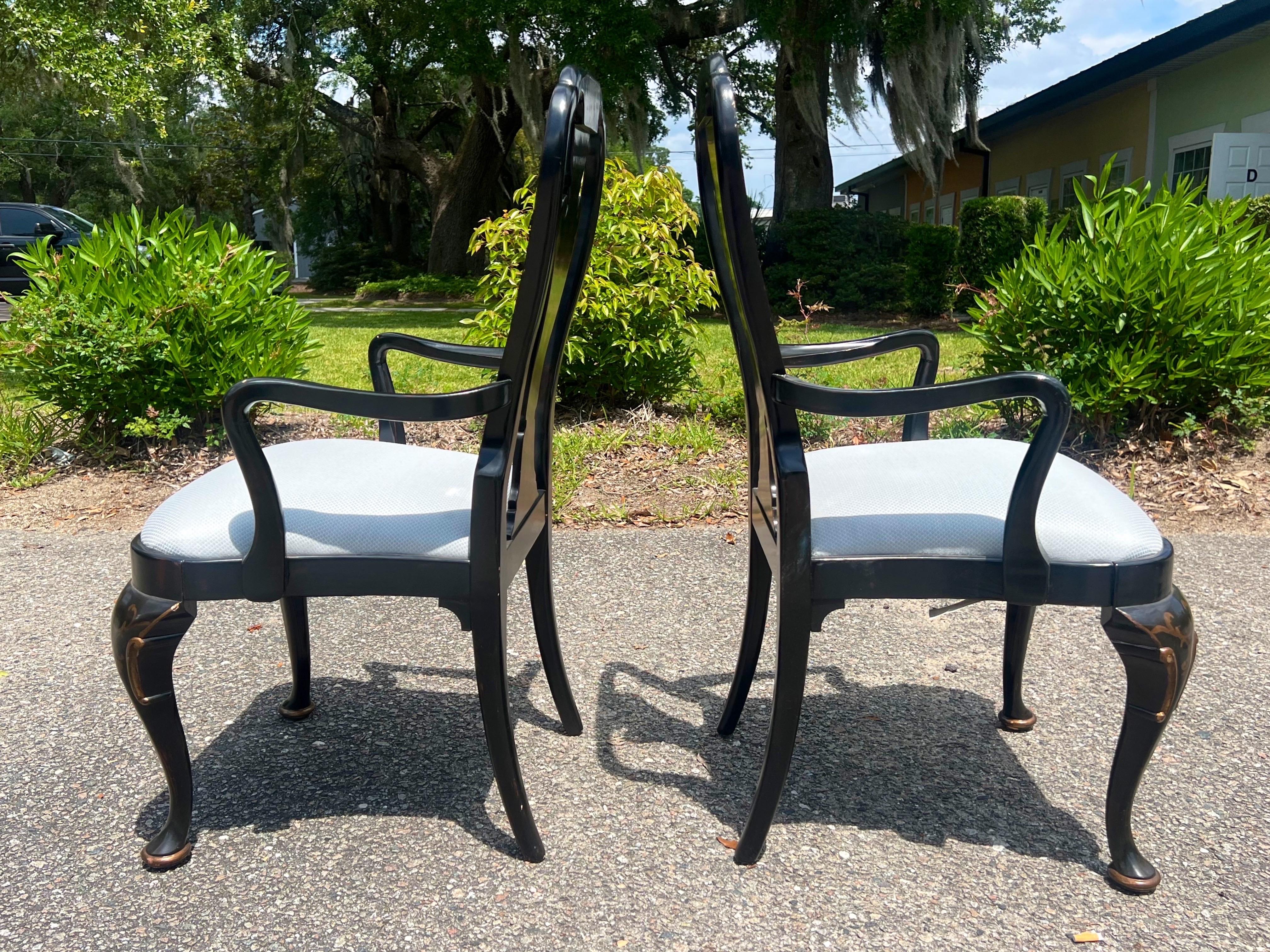 Late 20th Century Vintage Baker Furniture Knapp & Tubbs Chinoiserie Ch 7