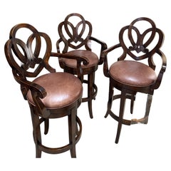 Late 20th Century Vintage Bar Stool by Artistica Home