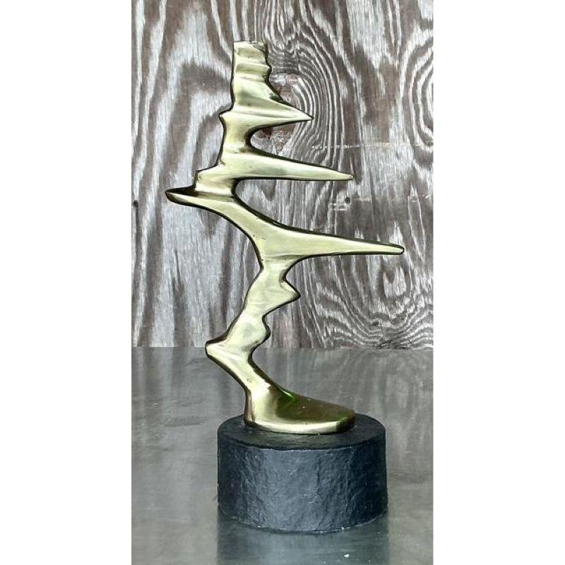 Scultura astratta boho della fine del XX secolo - Set di 2 pezzi In condizioni buone in vendita a West Palm Beach, FL