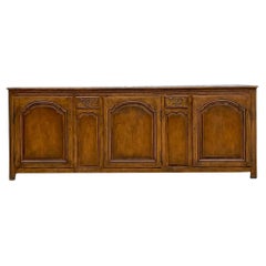 Credenza con tapa de pizarra Boho Baker Vintage de finales del siglo XX
