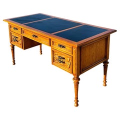 Late 20th Century Vintage Boho Drexel Writing Desk