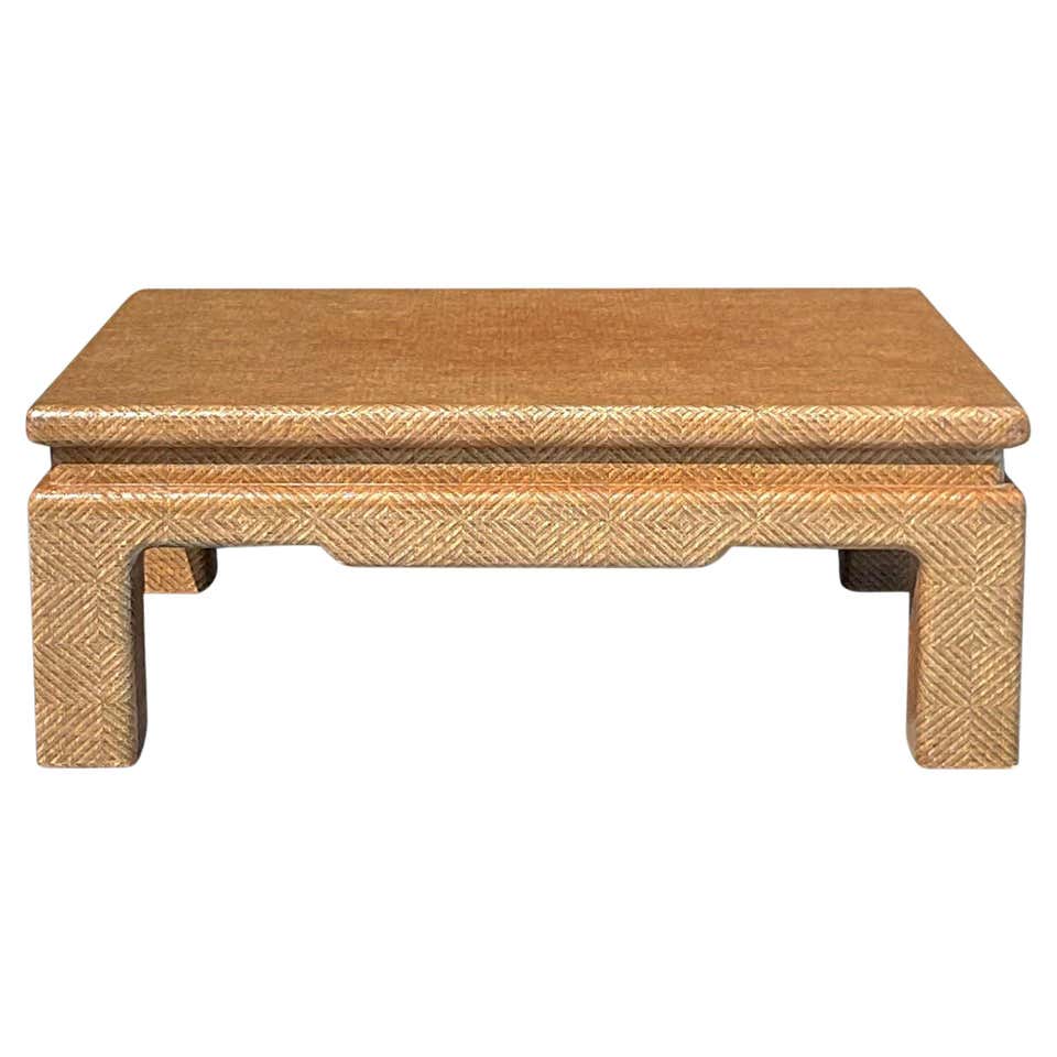 Raffia Tables - 53 For Sale at 1stDibs | raffia coffee table, raffia ...