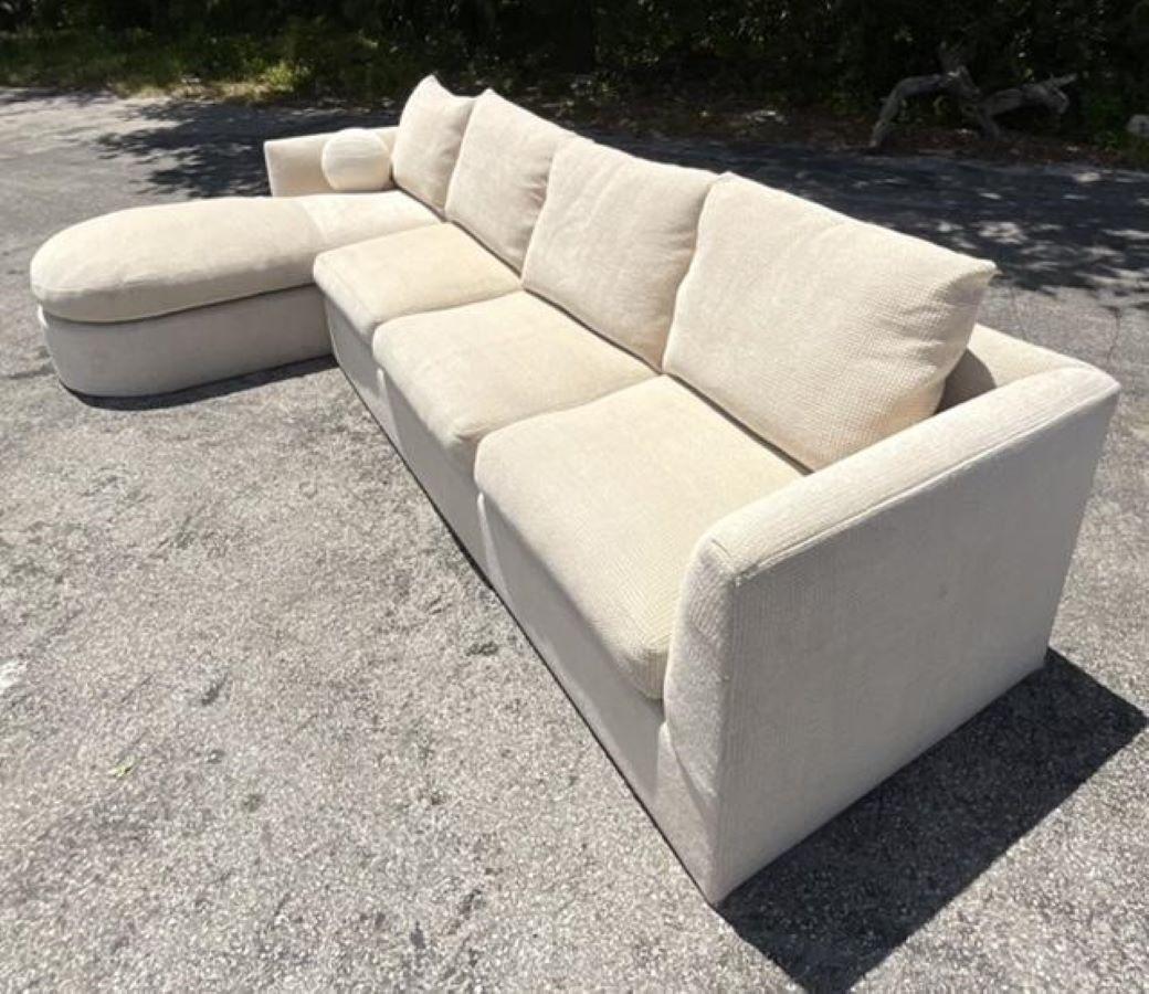 Late 20th Century Vintage Boho Kreiss Sectional Sofa 2