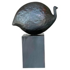 Late 20th Century Vintage Boho Abstract Bird Sculpture