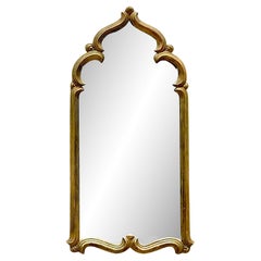 Late 20th Century Vintage Boho Temple Gilt Mirror