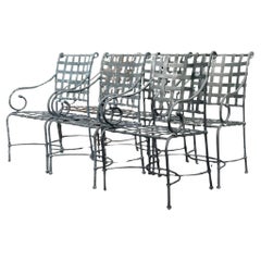Late 20th Century Retro Brown Jordan “Florentine”: Dining Chairs - Set of Six