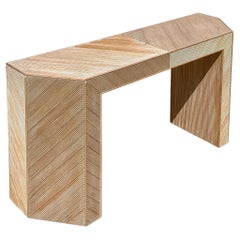 Natural Fiber Console Tables