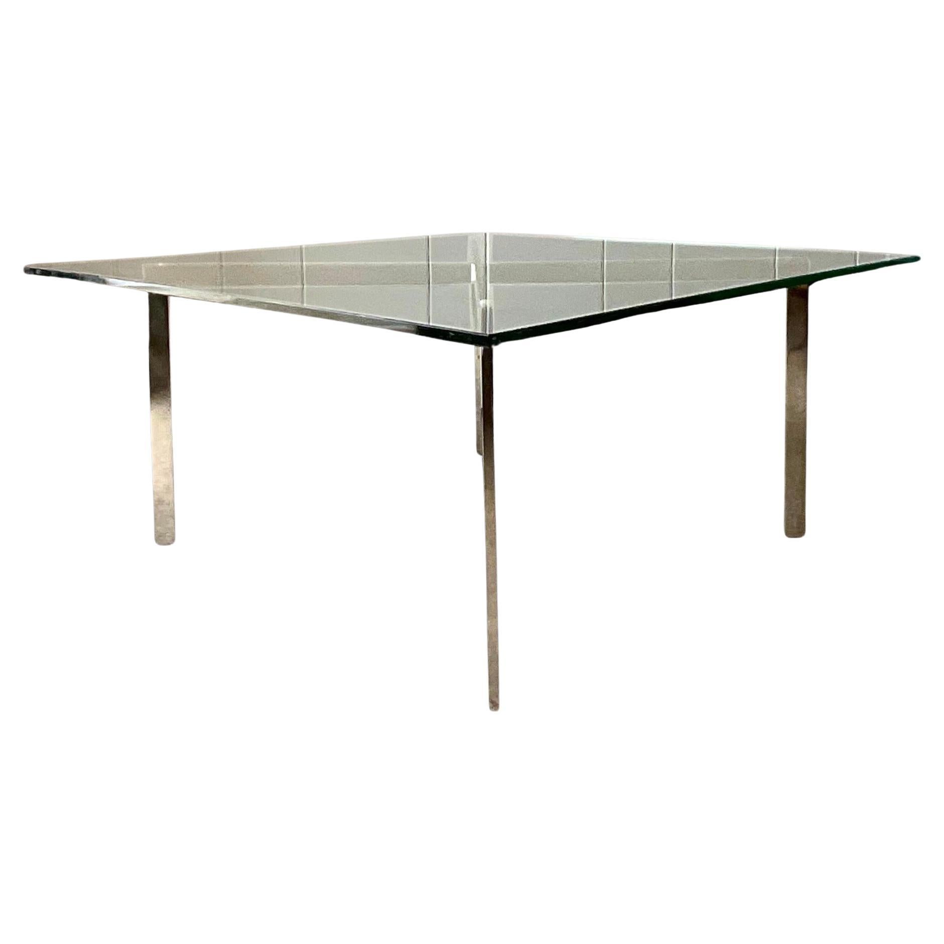 Late 20th Century Vintage Contemporary Tagged Milo Baughman Coffee Table For Sale