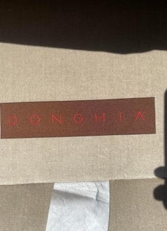 Canapé en velours Donghia de la fin du 20e siècle