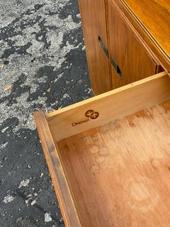 Late 20th Century Vintage Drexel Three Section Credenza