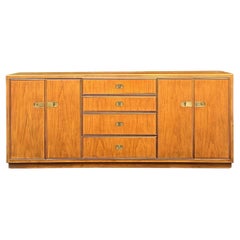Late 20th Century Vintage Drexel Three Section Credenza