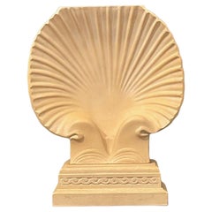 Consola Pedestal Vintage de Fibra de Vidrio de Finales del Siglo XX