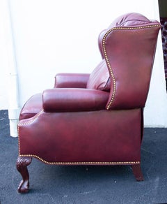 Late 20th Century Vintage Leather Recliner
