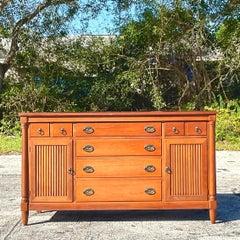 Late 20th Century Vintage Morganton Wooden Credenza