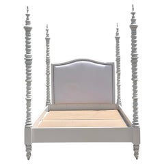 Fin du 20ème siècle Vintage Ralph Lauren Home Illora Queen Poster Bed