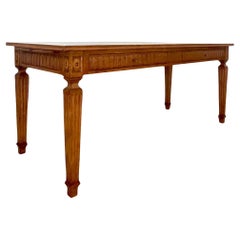 Late 20th Century Vintage Regency Carved Console Table