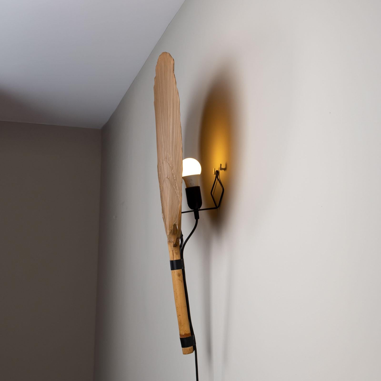 Late 20th Century Wall Lamps Model Uchiwa III by Ingo Maurer for Design M For Sale 9