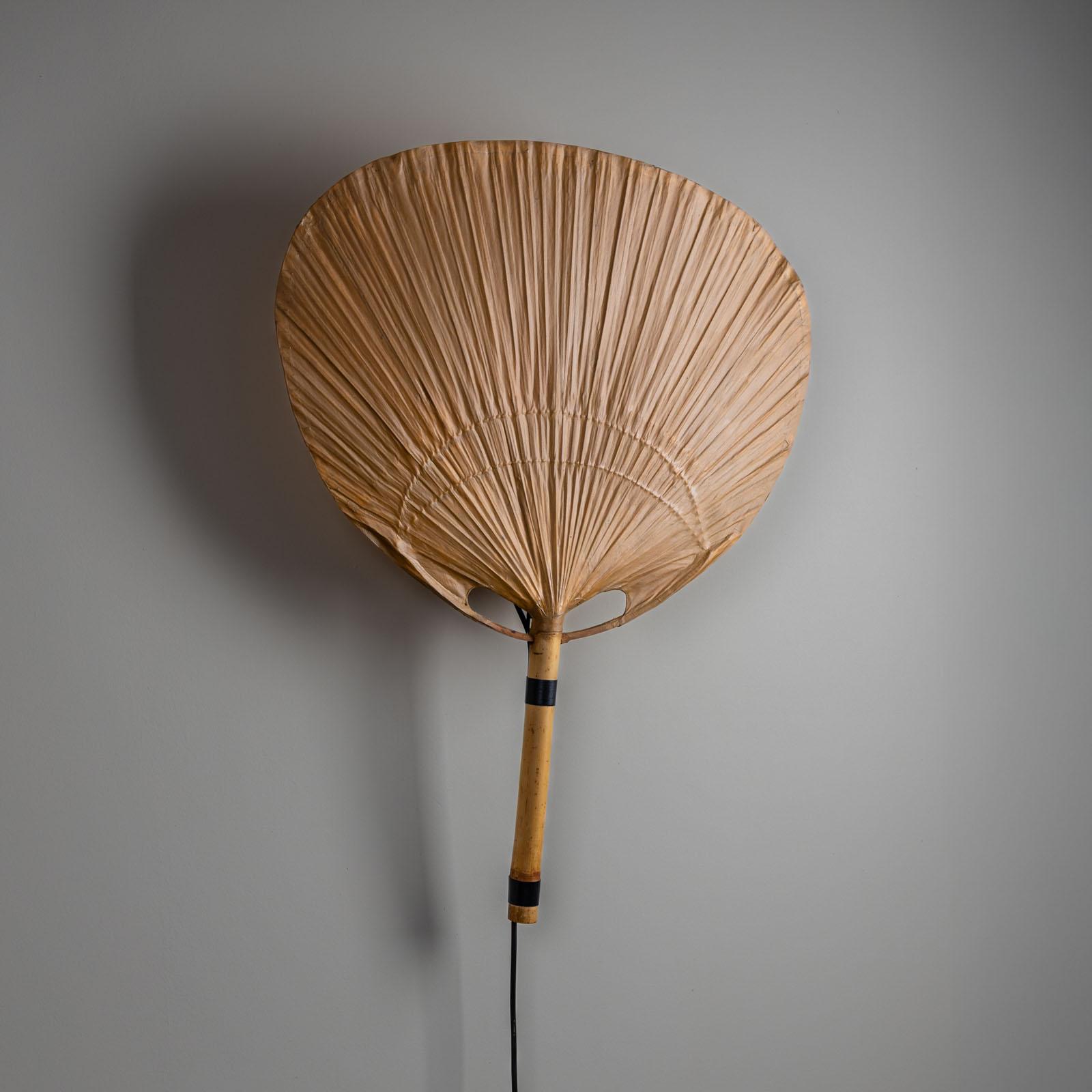 Late 20th Century Wall Lamps Model Uchiwa III by Ingo Maurer for Design M For Sale 10