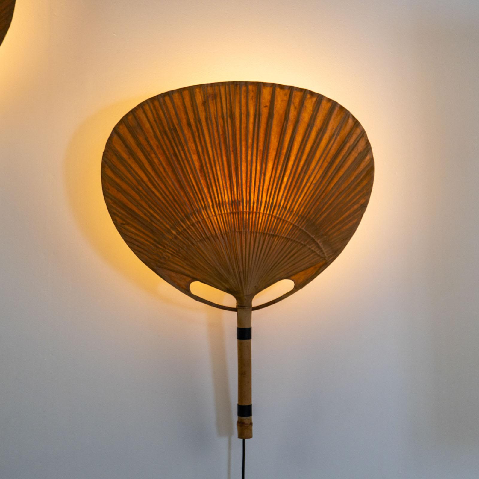 German Late 20th Century Wall Lamps Model Uchiwa III by Ingo Maurer for Design M For Sale