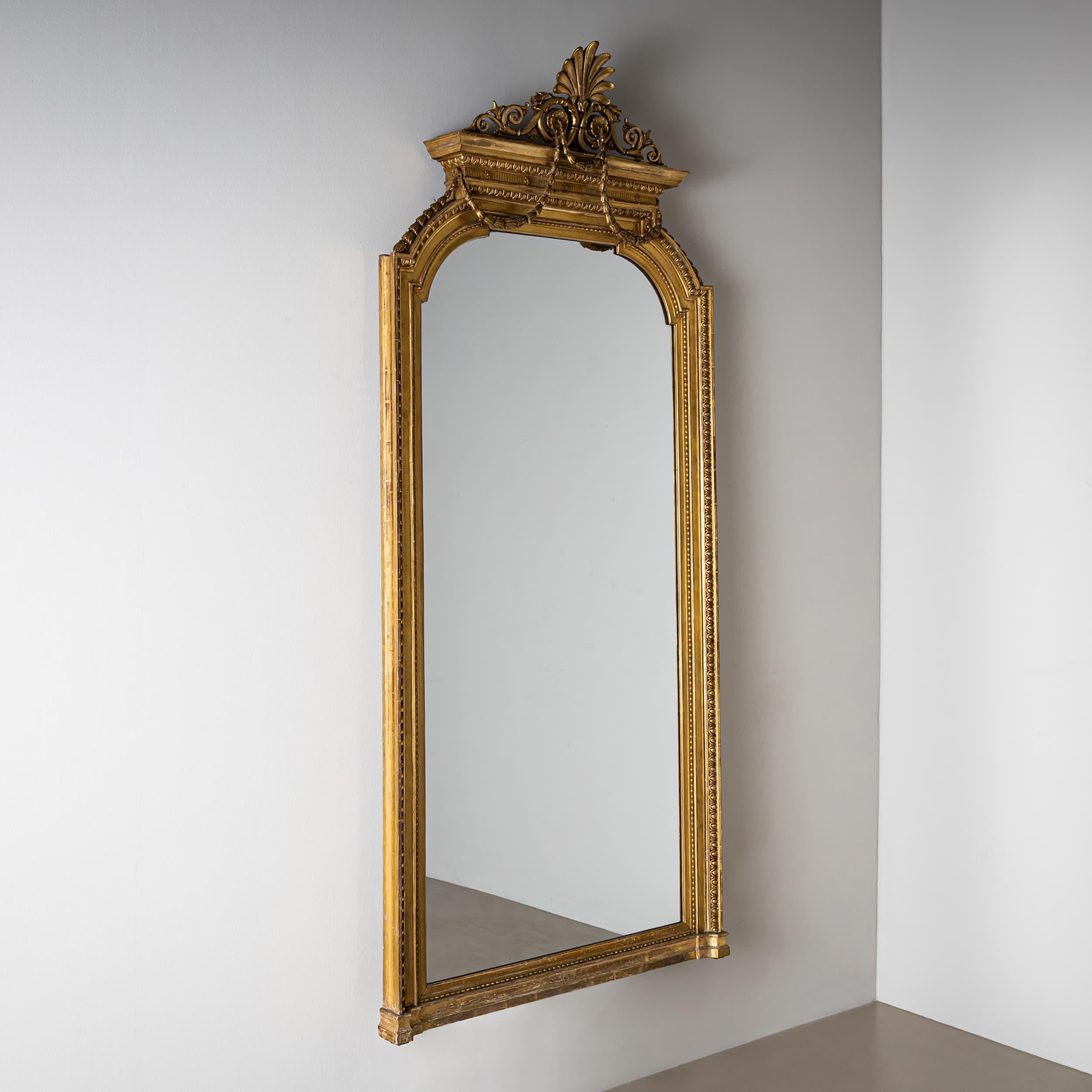 French Late 20th Century Wall Mirror in Louis XVI Style For Sale