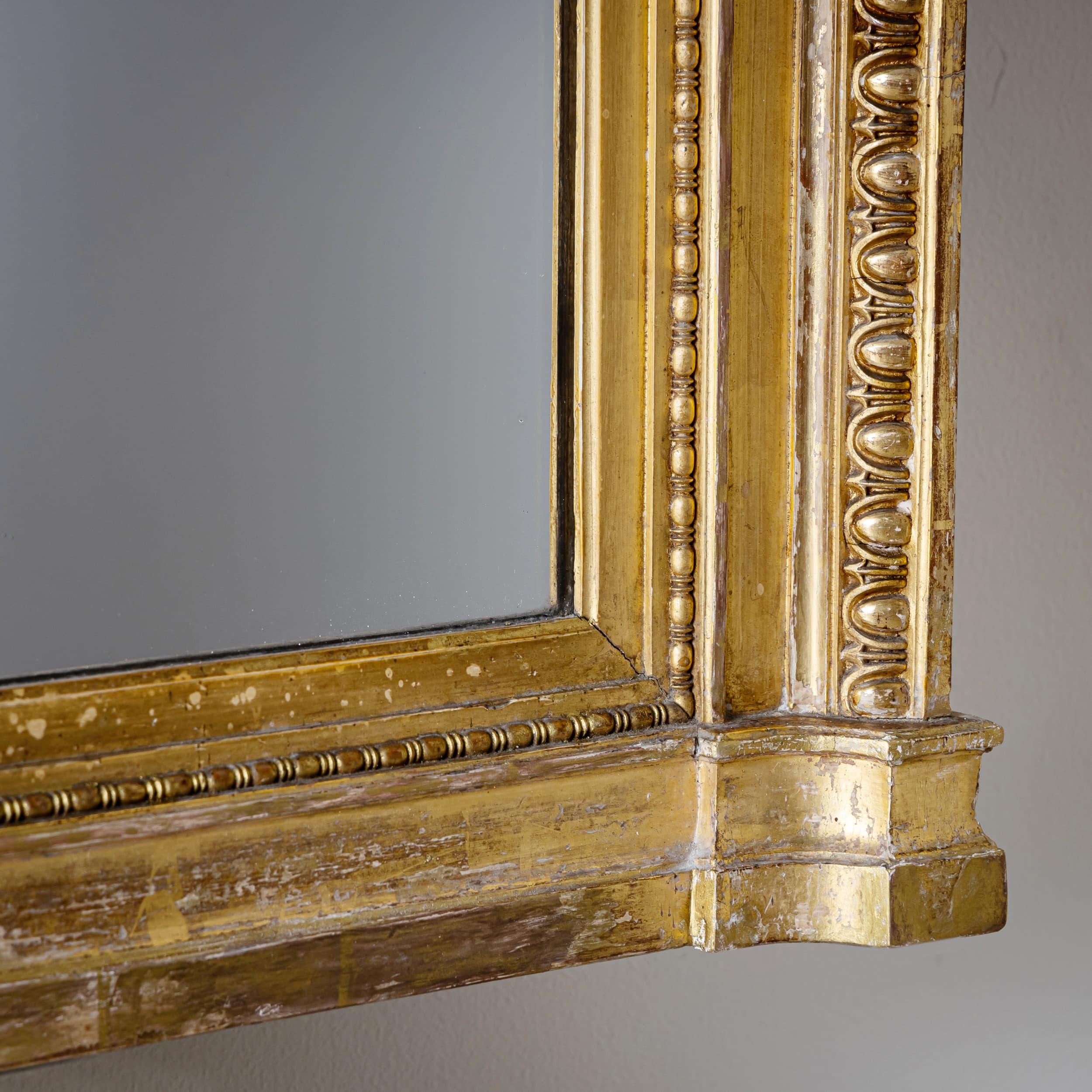 Late 20th Century Wall Mirror in Louis XVI Style For Sale 3