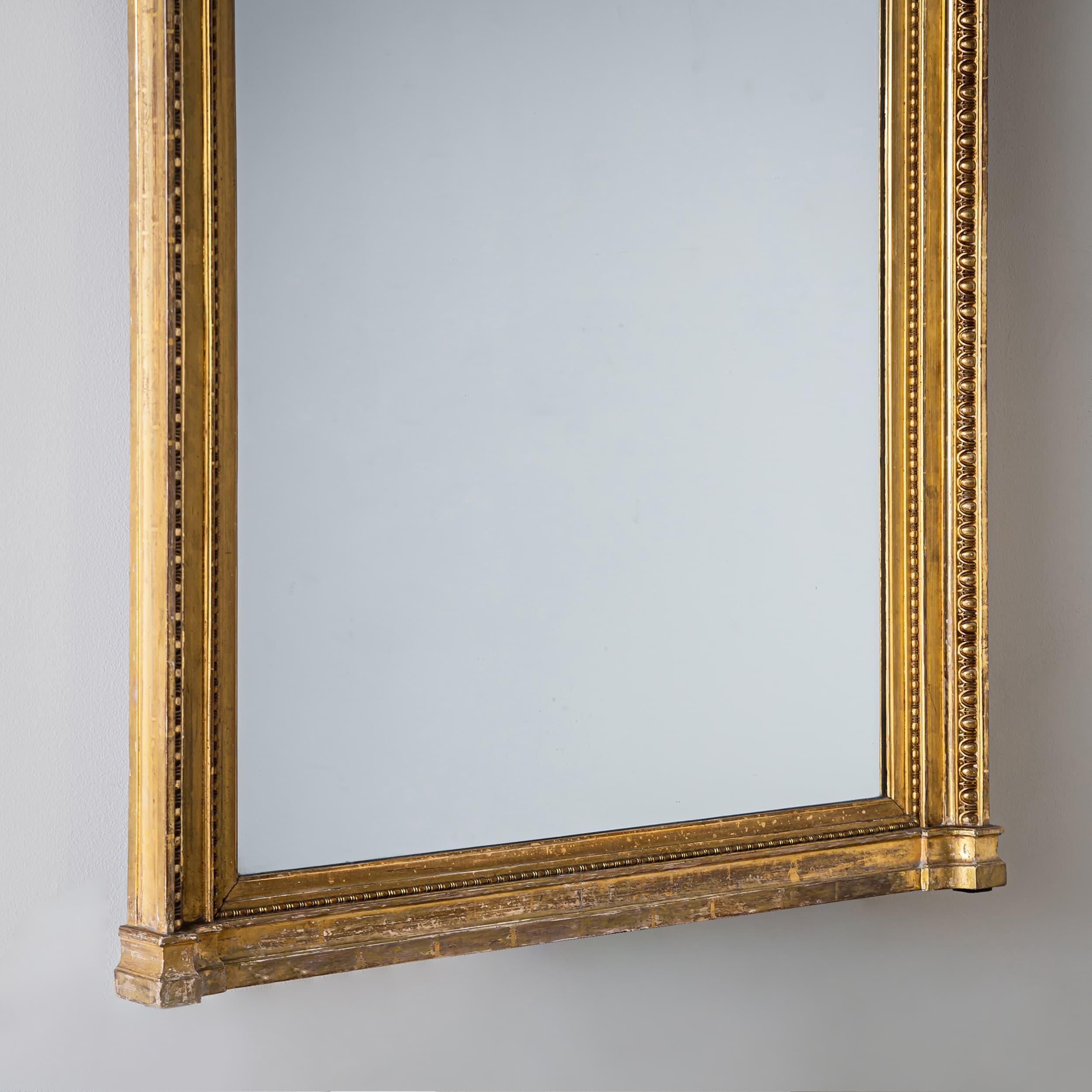 Late 20th Century Wall Mirror in Louis XVI Style For Sale 4