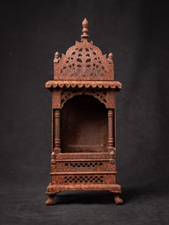 Late 20th / early 21st century Old metal Buddhist shrine from Nepal