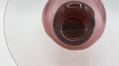 Late 20th-Early 21st Century Pair of Glasses Vases by Thomas O'Brien