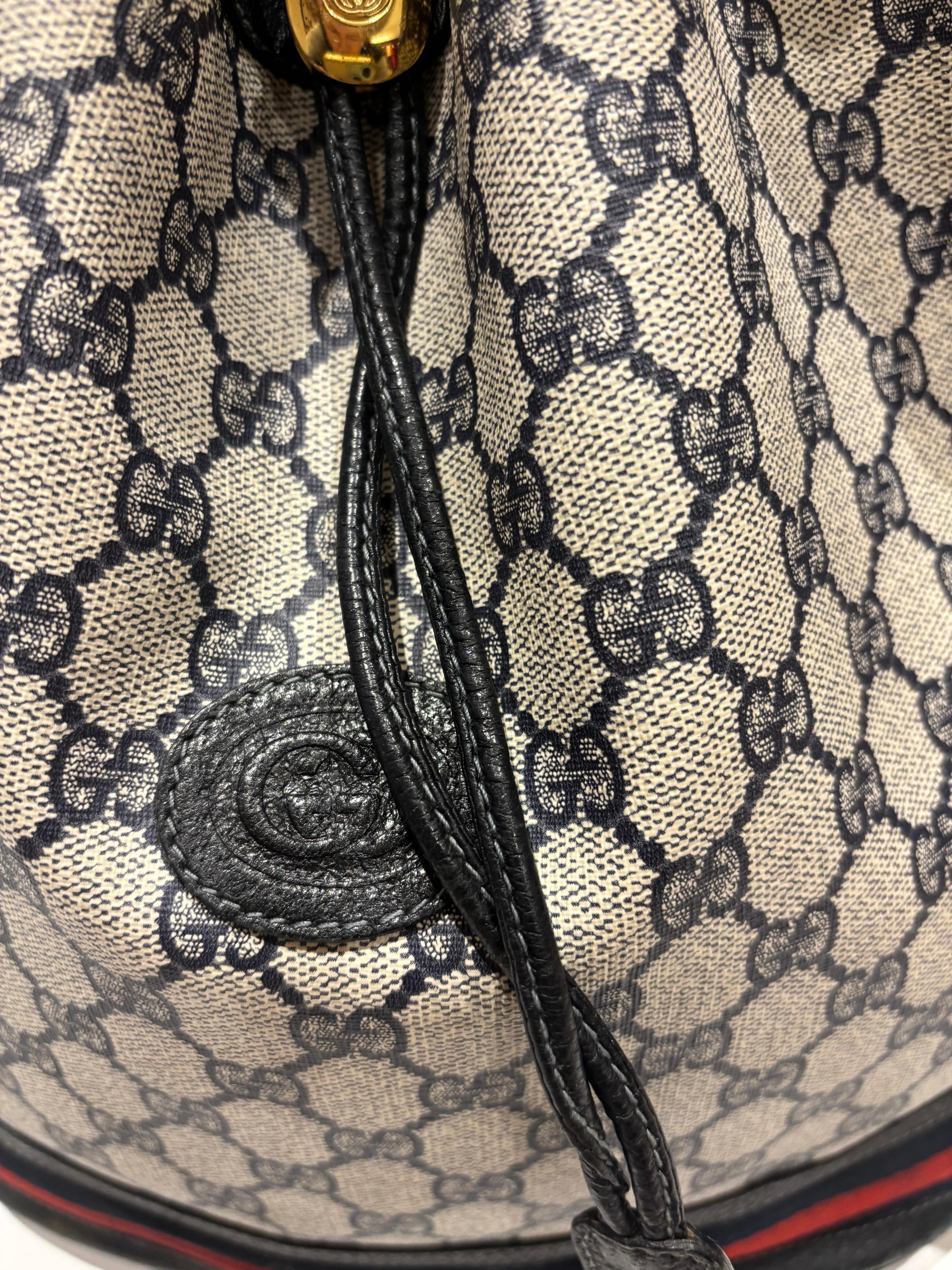 Sac à dos Gucci de la fin des années 80 en très bon état Bon état - En vente à Port Hope, ON