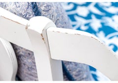 Late American Empire Carved And Painted Rocker, Ca. 1890