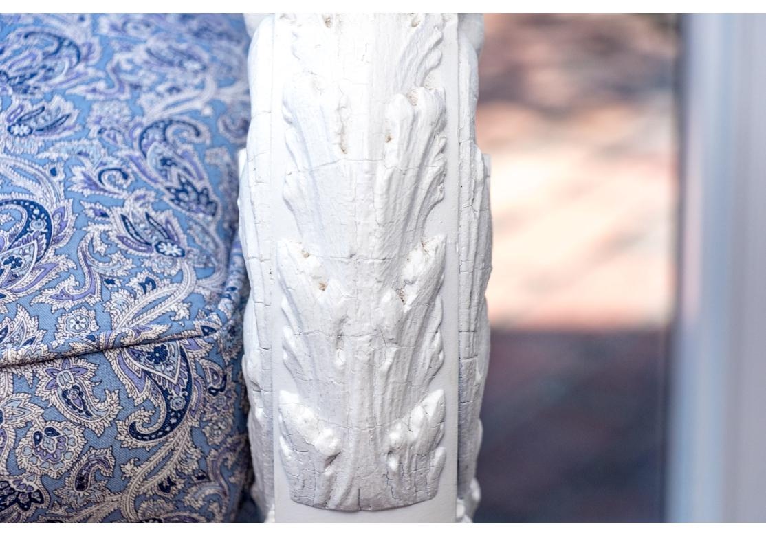 Canapé figuratif peint de style Empire, 1890 Restauration possible en vente 3