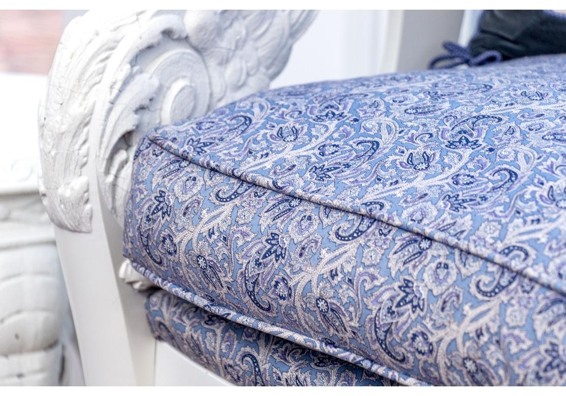 Canapé figuratif peint de style Empire, 1890 Restauration possible en vente 5