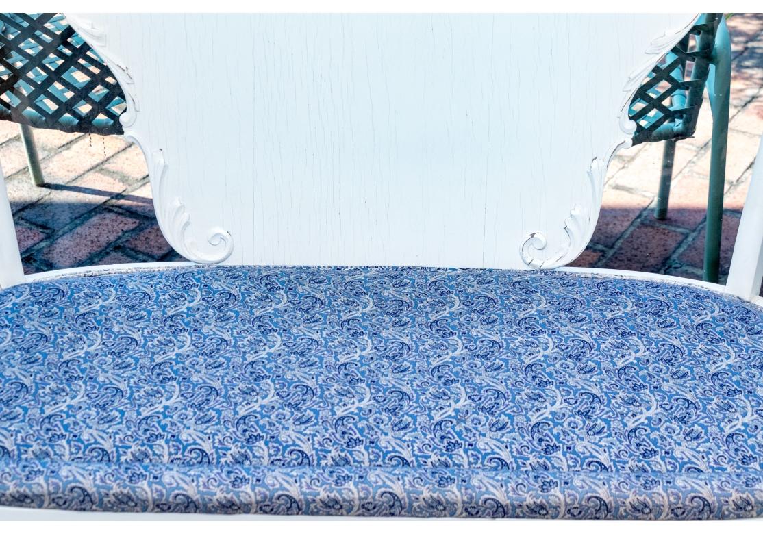 Tissu Canapé figuratif peint de style Empire, 1890 Restauration possible en vente