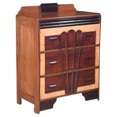 Used Late Art Deco Chest of Drawers, Dresser