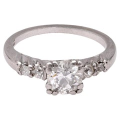 Late Art Deco Diamond Ring