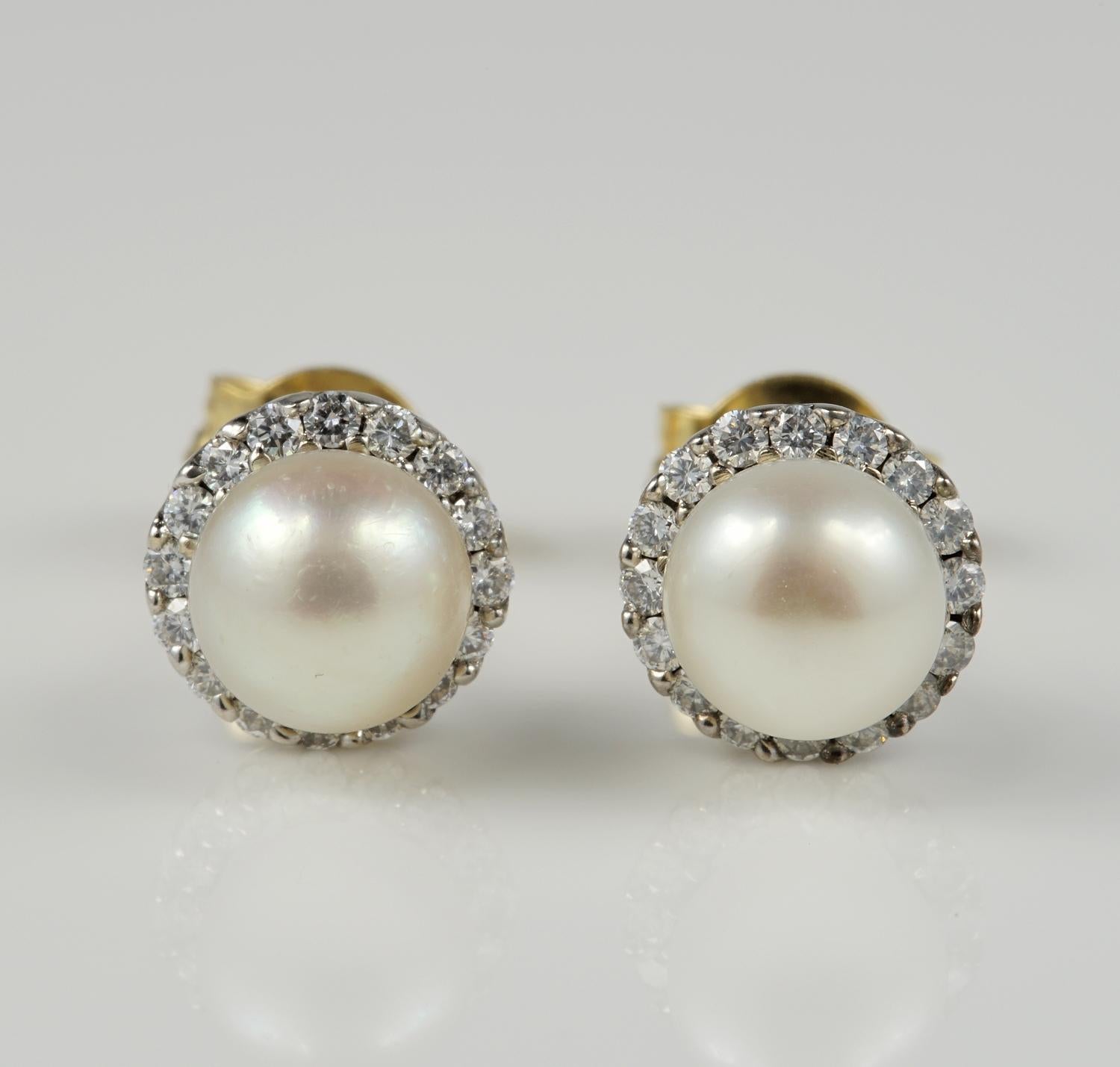 The Eternal Charm
Our fascination with Pearls is thousands of years old—no other gem has been so loved, for so long, by so many
These stunning stud earrings are from the late Art Deco period
Simple designed yet so infinitely charming and