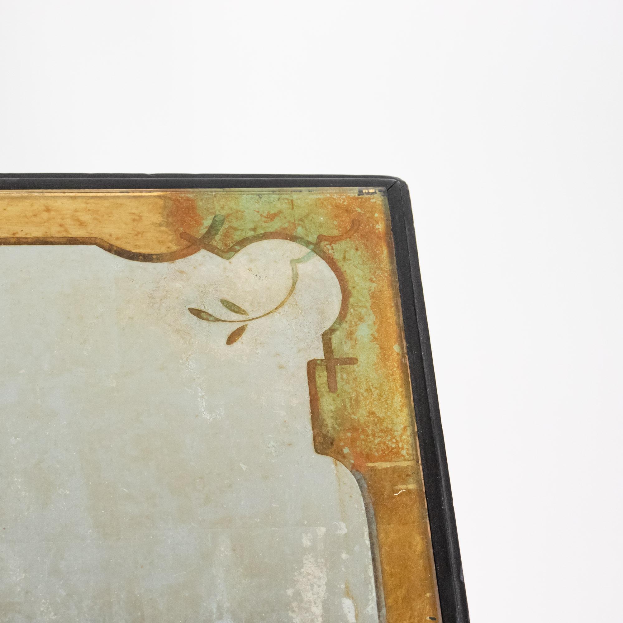 Late Art Deco Silver and Gold Leaf Coffee Table Attributed to Maison Jansen 3