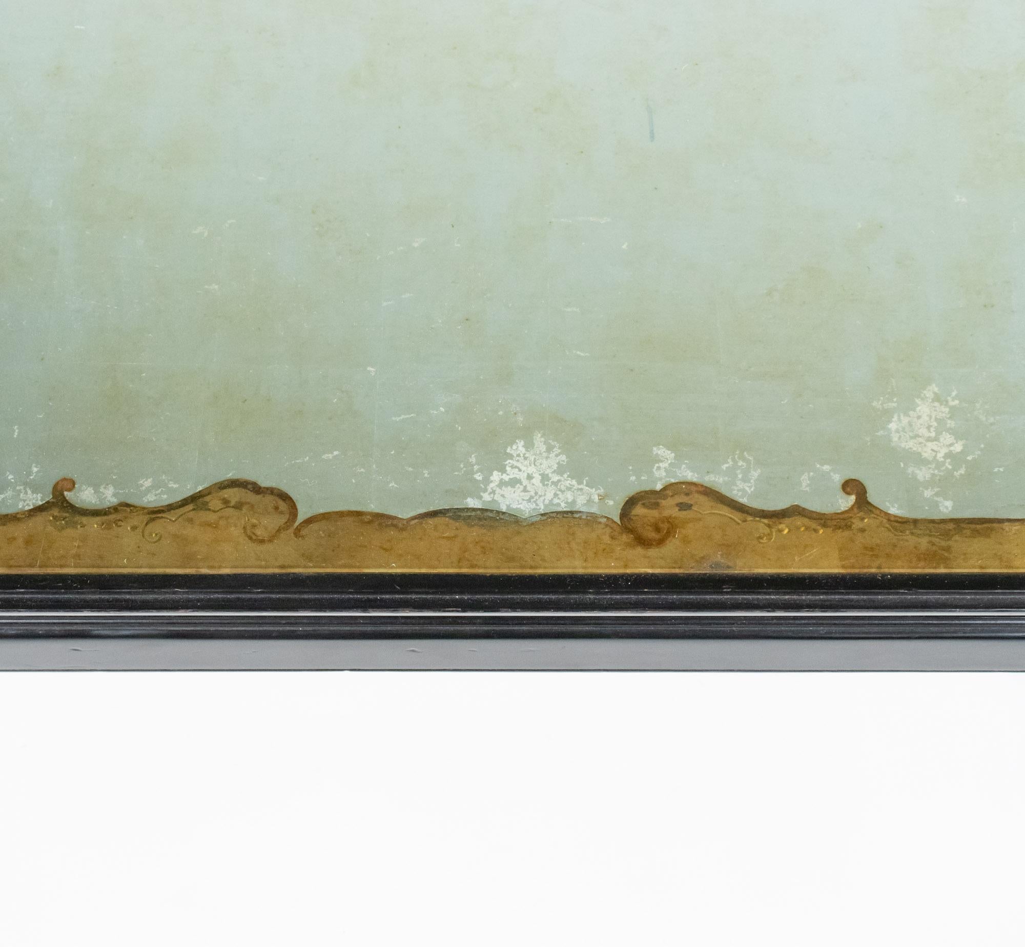 Late Art Deco Silver and Gold Leaf Coffee Table Attributed to Maison Jansen 5