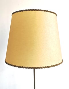 Late Art Deco Skyscraper Floor Lamp in Bronze, Austria 1940s