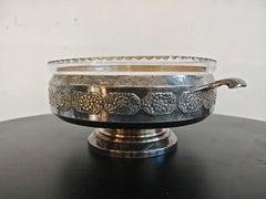 Late Art Nouveau Silver-Plated Centerpiece or fruit bowl, Germany 1910s