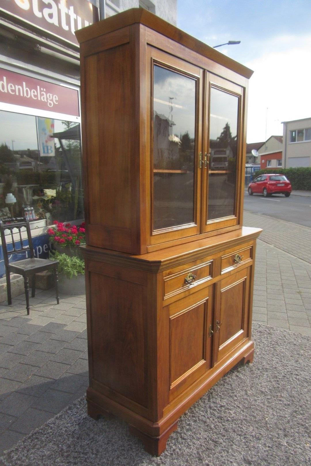 German Late Biedermeier Kitchen Cabinet Cherry Wood, 1870s For Sale