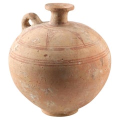 Vaso dipinto cipriota della tarda età del bronzo, dal 1450 a.C. al 1200 a.C. circa