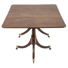 Late C.18th George III Mahogany Twin Pedestal Extending Dining Table (Georgian)