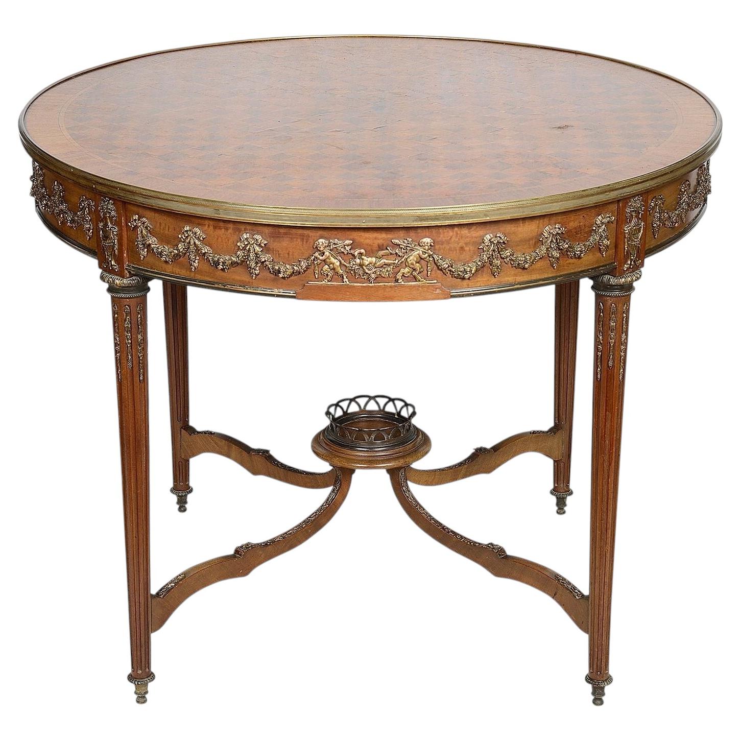 Late C19th Linke style Gueridon. For Sale