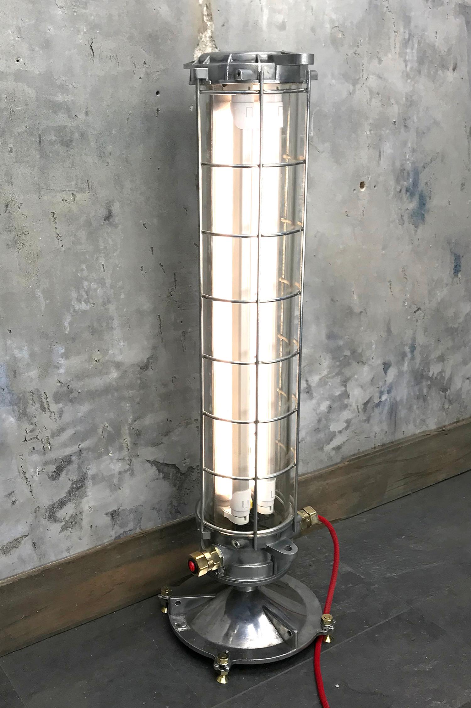 free standing tube light