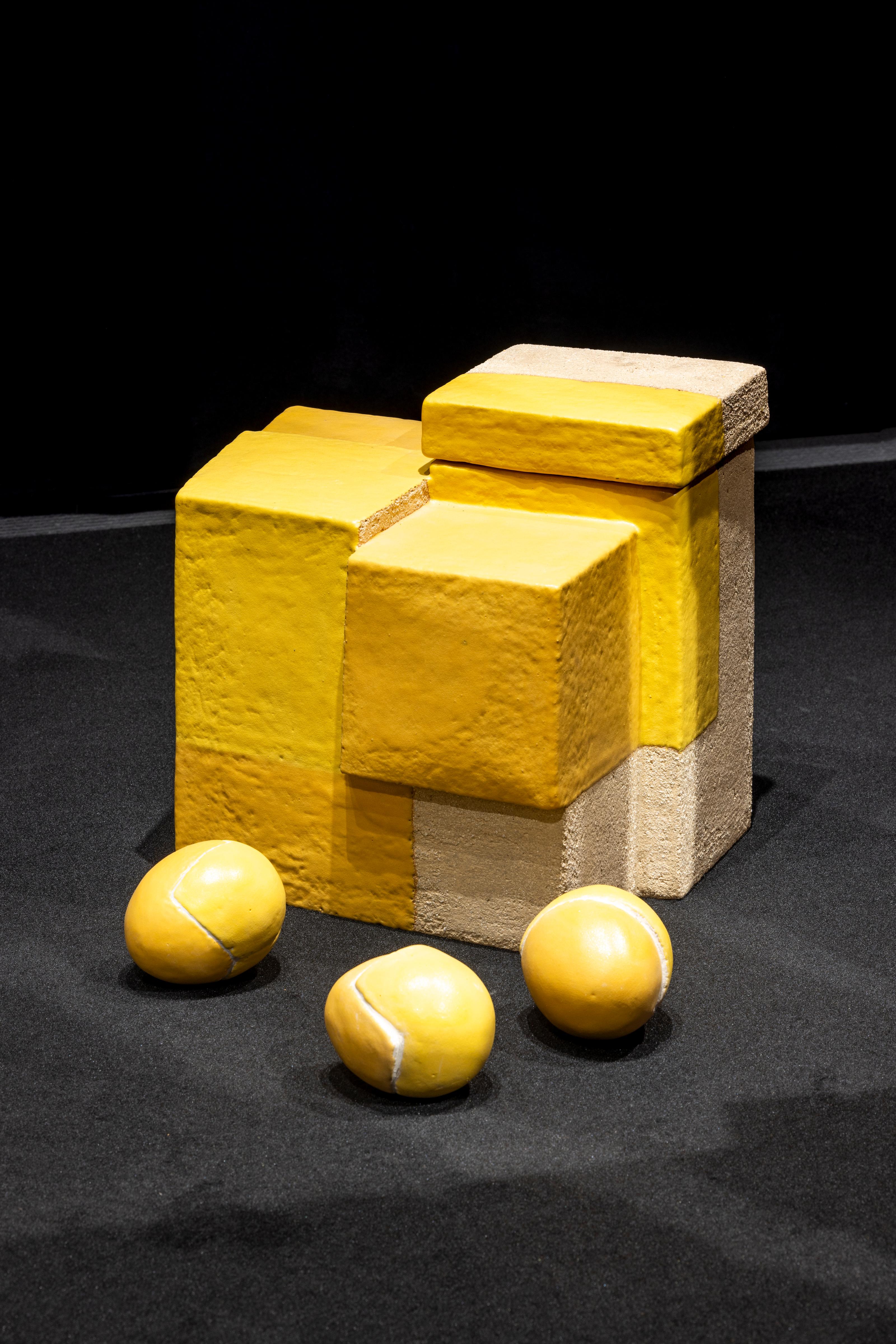 Escultura de caja de cerámica tardía de la pareja de ceramistas franceses Andrée & Michel Hirlet Siglo XXI y contemporáneo en venta